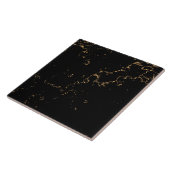 Gouden marmerpatroon tegeltje (Zijkant)