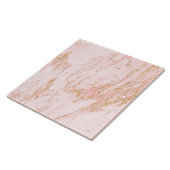 Gouden marmerpatroon tegeltje (Zijkant)