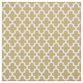 Gouden Marokkaanse print Stof (Swatch)