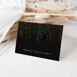 Gouden Marquee Dank u