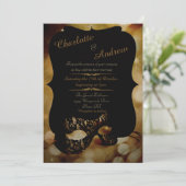 Gouden Masker Kaart (Staand voorkant)