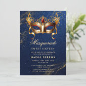 gouden masker  kaart (Staand voorkant)