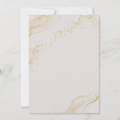 gouden masquerade kaart (Achterkant)