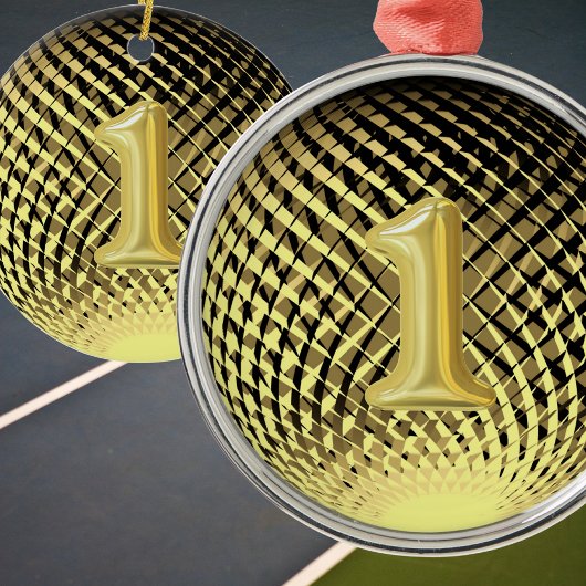 Gouden medaille, 1e plaats winnaar keramisch ornament