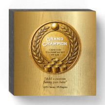 Gouden Medaille Beer Pong Toernooi Kampioenschap