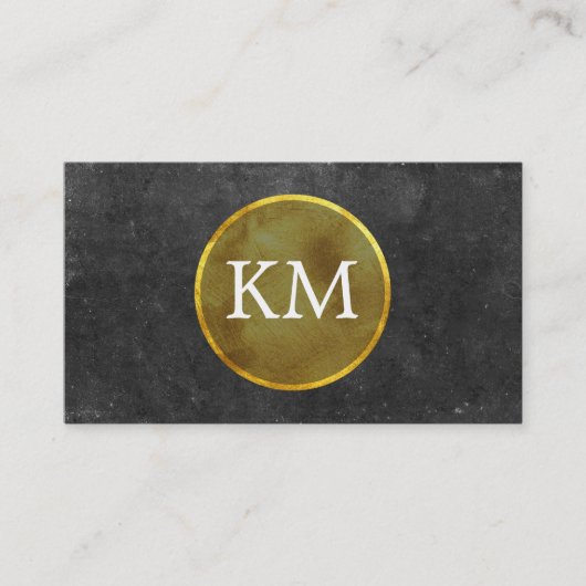 Gouden medaille | Deluxe, leisteen Visitekaartje (Voorkant)