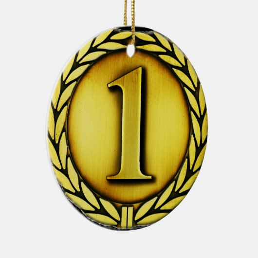 gouden medaille keramisch ornament (Rechts)