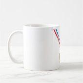 Gouden medaille op een lint-Mok Koffiemok (Links)