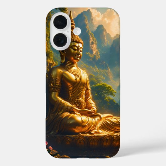 Gouden meditatie in de Thaise toppen Case-Mate iPhone Case (Achterkant)