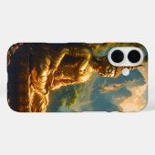 Gouden meditatie in de Thaise toppen Case-Mate iPhone Case (Achterkant (horizontaal))