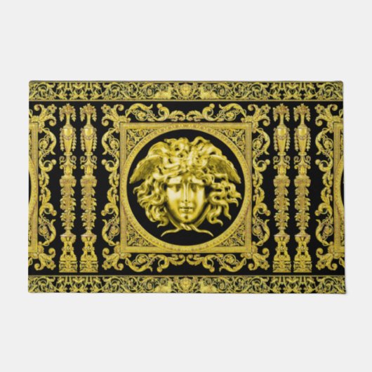 Gouden Medusa Deurmat (Voorkant)