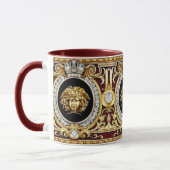 Gouden Medusa Edelstenen - Mok (Links)