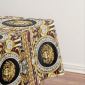 Gouden Medusa Edelstenen Tafelkleed (Voorbeeld)