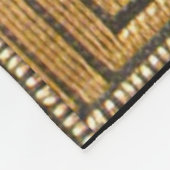 Gouden Medusa en Griekse sleutel Gouden Fleece Deken (Hoek)