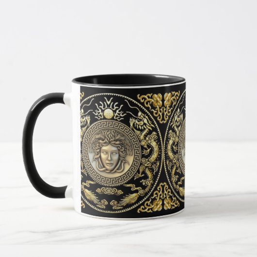 Gouden Medusa Oriëntaals Mok (Links)