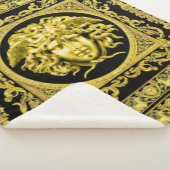 Gouden Medusa Sherpa Deken (3/4)