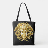 Gouden Medusa Tote Bag (Achterkant)