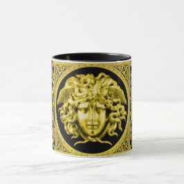Gouden Medusa van de Franse Empire Mok