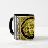 Gouden Medusa van de Franse Empire Mok (Voorkant links)
