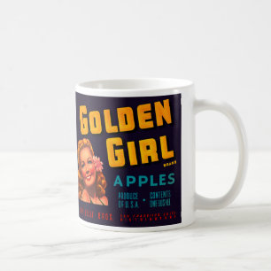 Gouden Meisje Appels Koffiemok