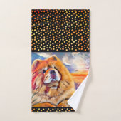 GOUDEN MEISJE badkamer handdoek set (Handdoek)