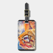 GOUDEN MEISJE chow Bagagelabel (Voorkant verticaal)