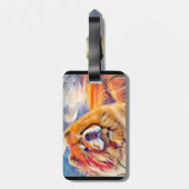 GOUDEN MEISJE chow Bagagelabel (Achterkant verticaal)