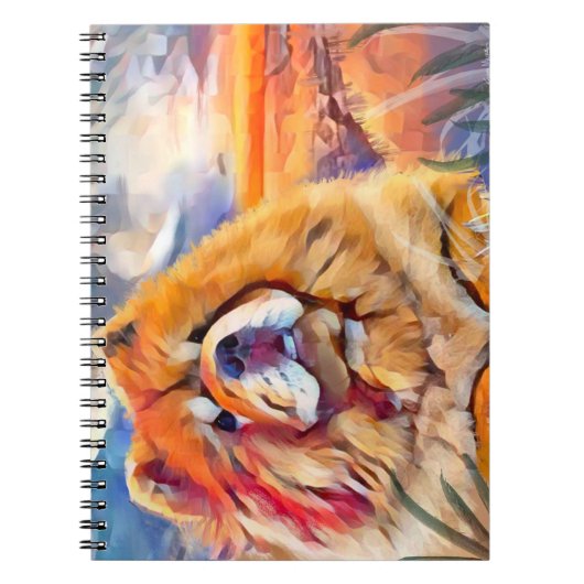 GOUDEN MEISJE chow Notitieboek (Voorkant)