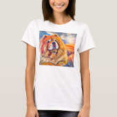 GOUDEN MEISJE chow T-shirt (Voorkant)