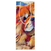 GOUDEN MEISJE chow Wijn Cadeautas (Achterkant)