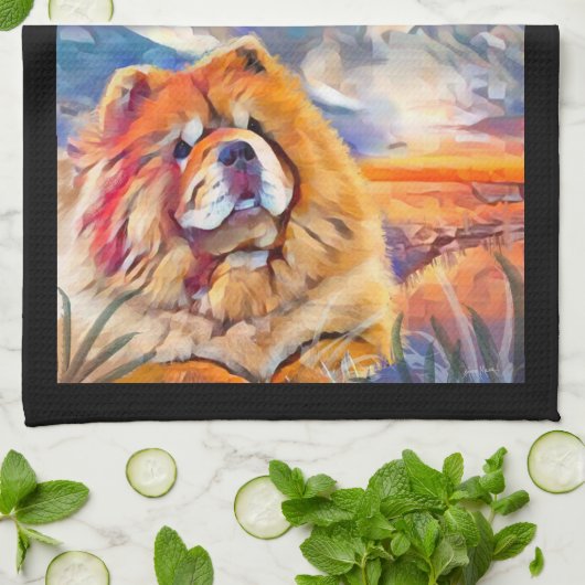 GOUDEN MEISJE keukenhanddoek (Gevouwen)