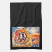 GOUDEN MEISJE keukenhanddoek (Verticaal)