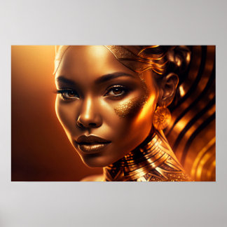 Gouden meisje poster