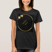 gouden meisjes t-shirt (Voorkant)