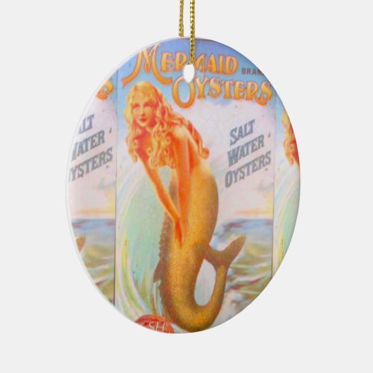 gouden mermaïde ornament (Rechts)