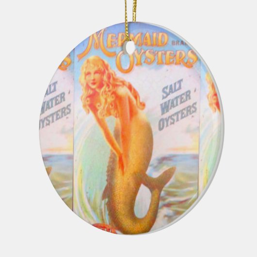 gouden mermaïde ornament (Links)