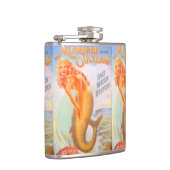 gouden mermaids heupkolf heupfles (Rechts)