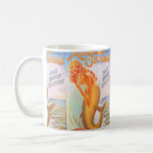 gouden mermaids koffie - mok (Links)