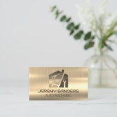 Gouden Metaal | Handgereedschap | Reparatie Visitekaartje (Staand voorkant)