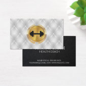 Gouden metalen bladzegel | Luxe stoffering opvulli Visitekaartje (Bureau)