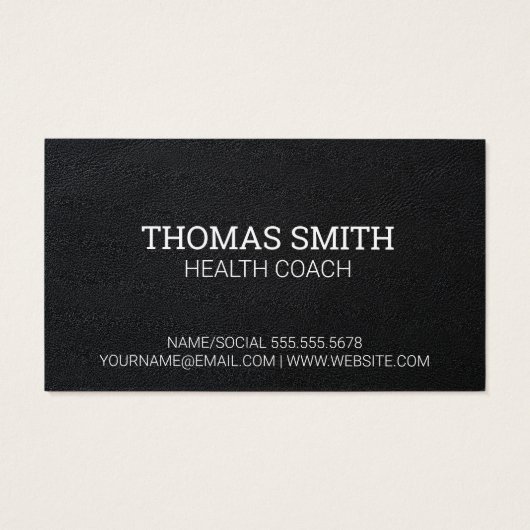 Gouden metalen bladzegel | Luxe stoffering opvulli Visitekaartje (Achterkant)