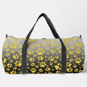 Gouden metalen patroonpoten op gradiëntachtergrond plunjezak (Voorkant)