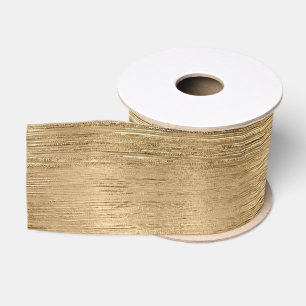 Gouden metalen textuur roestige schittering stijlv grosgrain lint