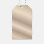 Gouden Metallic Glanzende Gift Labels Cadeaulabel (Voorkant)