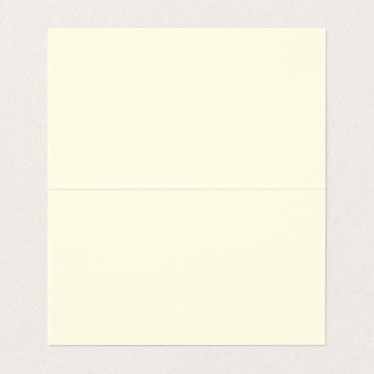 Gouden Metallic Monogram | Regenboog Metallic Blen Visitekaartje (Binnenkant ongevouwen)