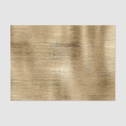 Gouden metallic textuur rustieke shimmer stijlvol tissuepapier (Voorkant)