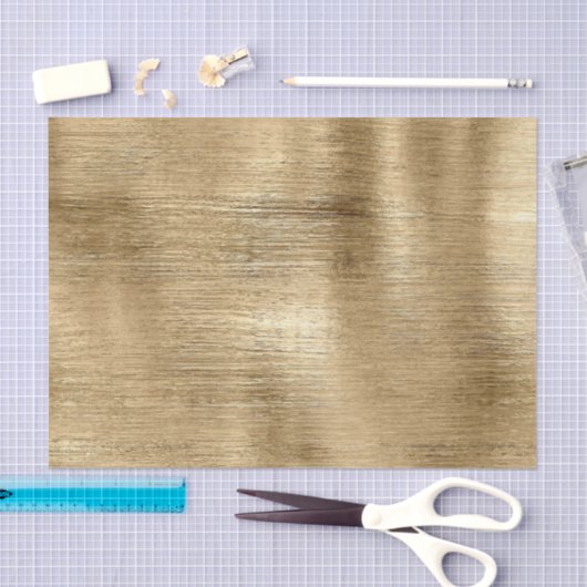 Gouden metallic textuur rustieke shimmer stijlvol tissuepapier (Craft)