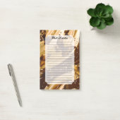 Gouden Metallic Vlinder Glam Abstract Post-it® Notes (Kantoor)
