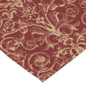 Gouden middeleeuwse stijl ornamentatie korte tafelloper (Hoek)