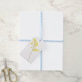 Gouden Mimosa Aquarel Cadeautags Cadeaulabel (Met Touw)
